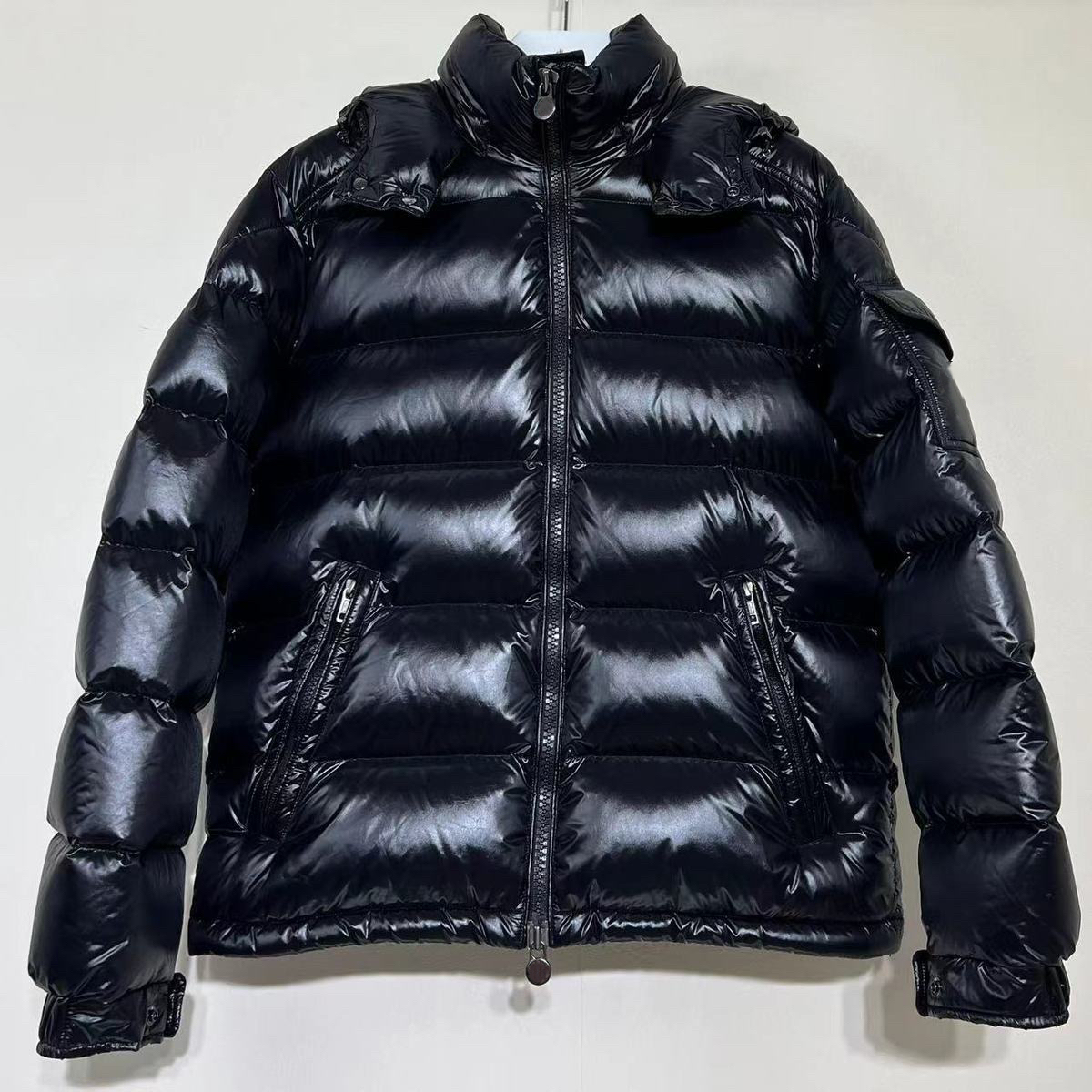 High quality Desinger puffer jackets Winter jackets men windbreaker coats waterproof jacket thick warm hooded NFC Scan leather zipper women jacket mens clothing