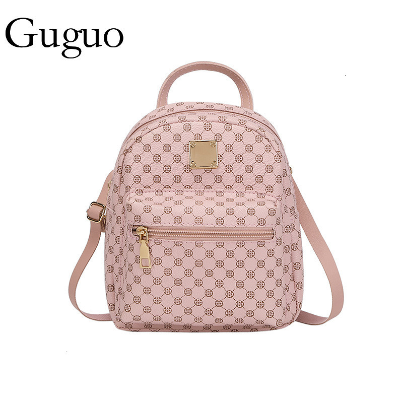Guguo Free Shipping New Designer Bag High-end Shopping Bag Backpack Ladies Bags Trade Double Shoulder Bag Wholesale Versatile Korean Style Backpack Fo