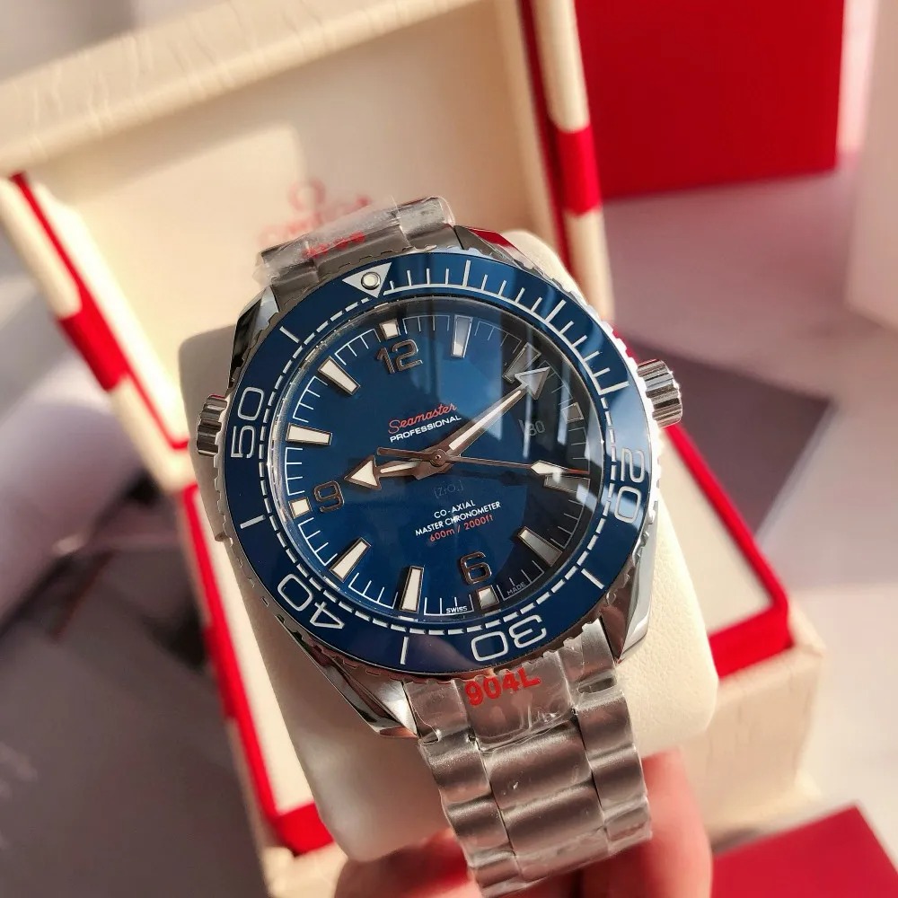 Sea Master 600 Plant Ocean 215.30.44.21.01.001 AAA+ 3A+ Quality Watches 43.5mm Mens Automatic Mechanical 2813 Movement 904L Stainless Steel Band Gift 