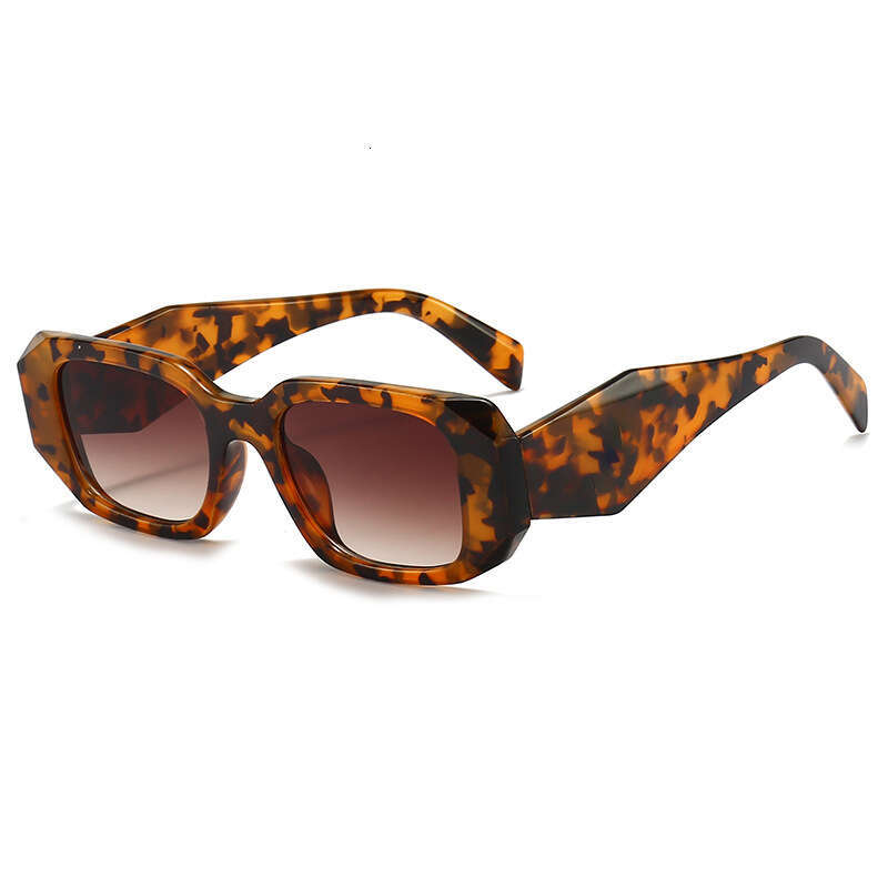 Automatic Versatile Leopard Print High-End Fashion Sunglasses 8769 8df
