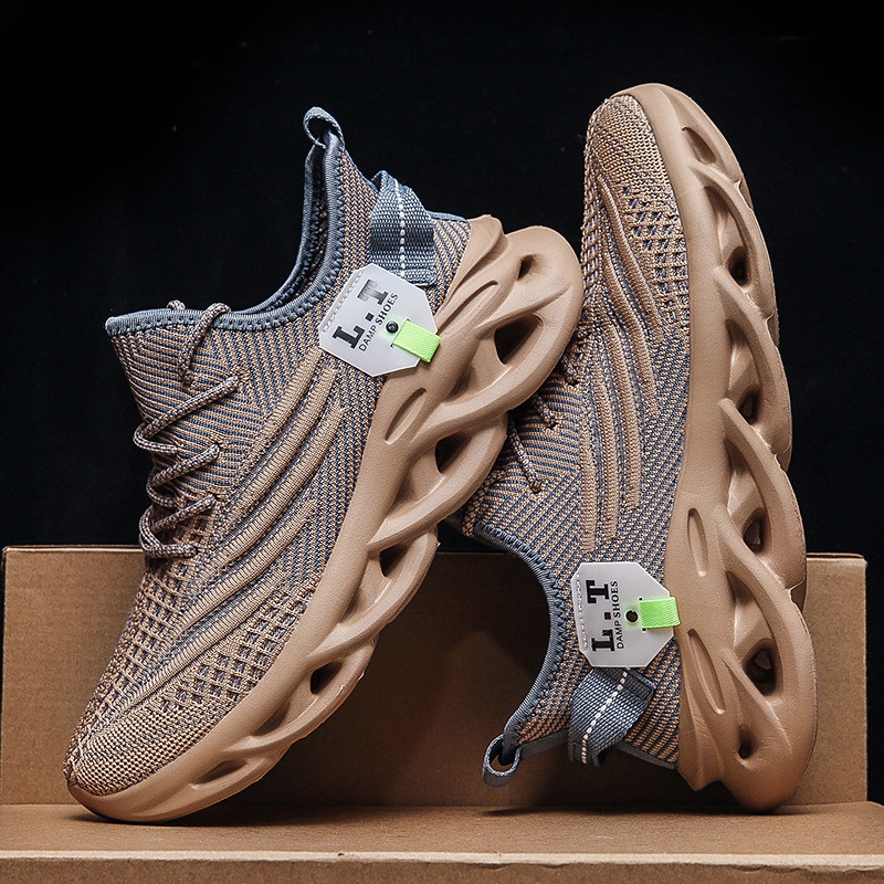 free shipping designer Versatile sports running casual deodorizing breathable net shoes dad shoes twist shoes size 38-48