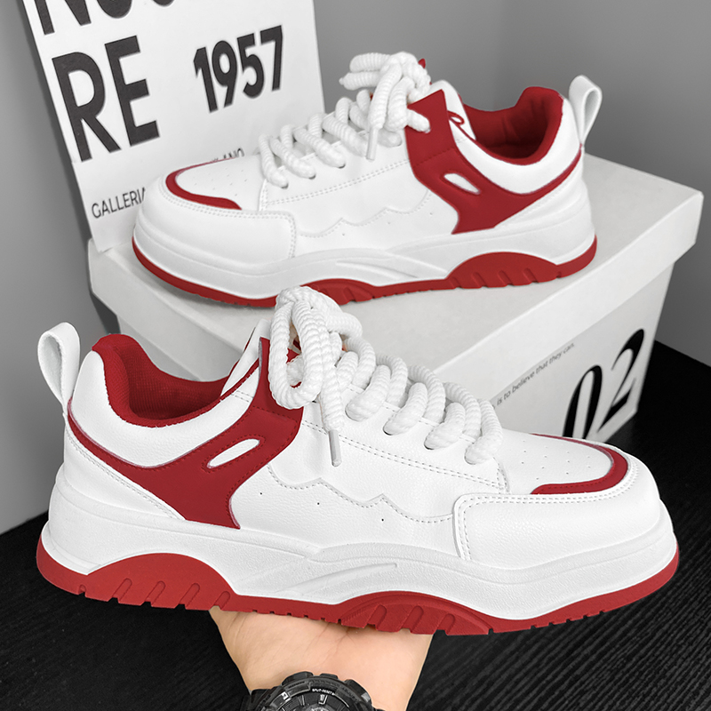 Free shipping best-selling sneakers for spring summer, thick-soled, height-increasing, breathable, versatile, lightweight, sporty and casual shoes