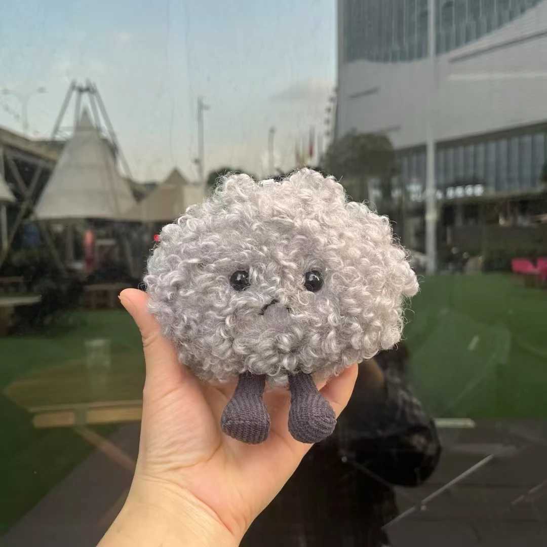 Jelly Cat 10cm Sad Clouds 10cm Pendant 10cm Gray Clouds Package Doll Companion Ornaments Pet Toys Interactive Gifts L250906