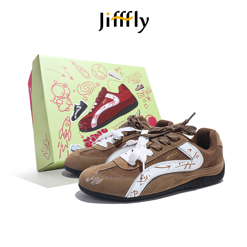 Jifffly designer shoes free shipping new high quality outdoor vintage trainer shoes trend breathable casual shoes for woman