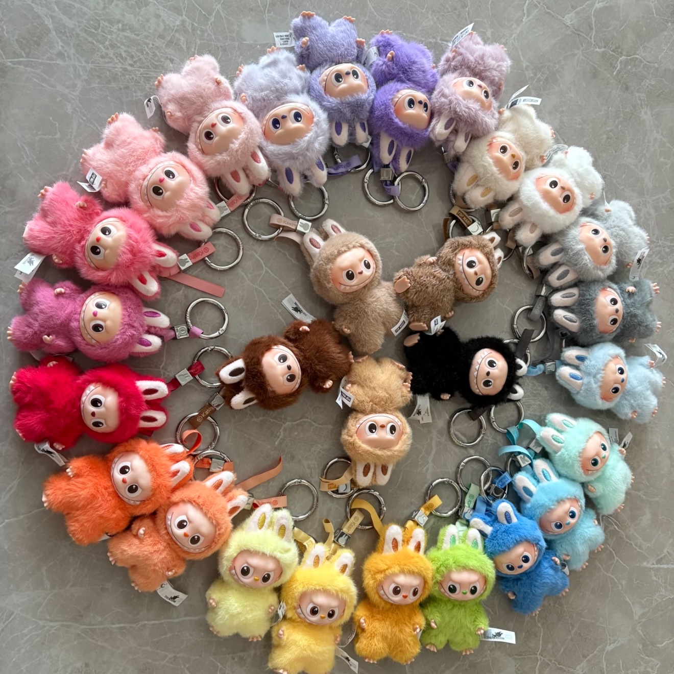 labubu Doll 4.0 v4 The Secret Code of the Heart Series Blind box Christmas present Key chain Gift blind box