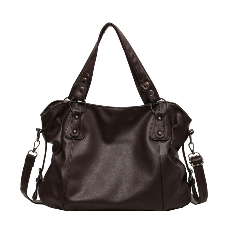 Designer bag free shipping Shoulder Bags Shoulder bag large capacity casual versatile handbag simple texture commuting bag