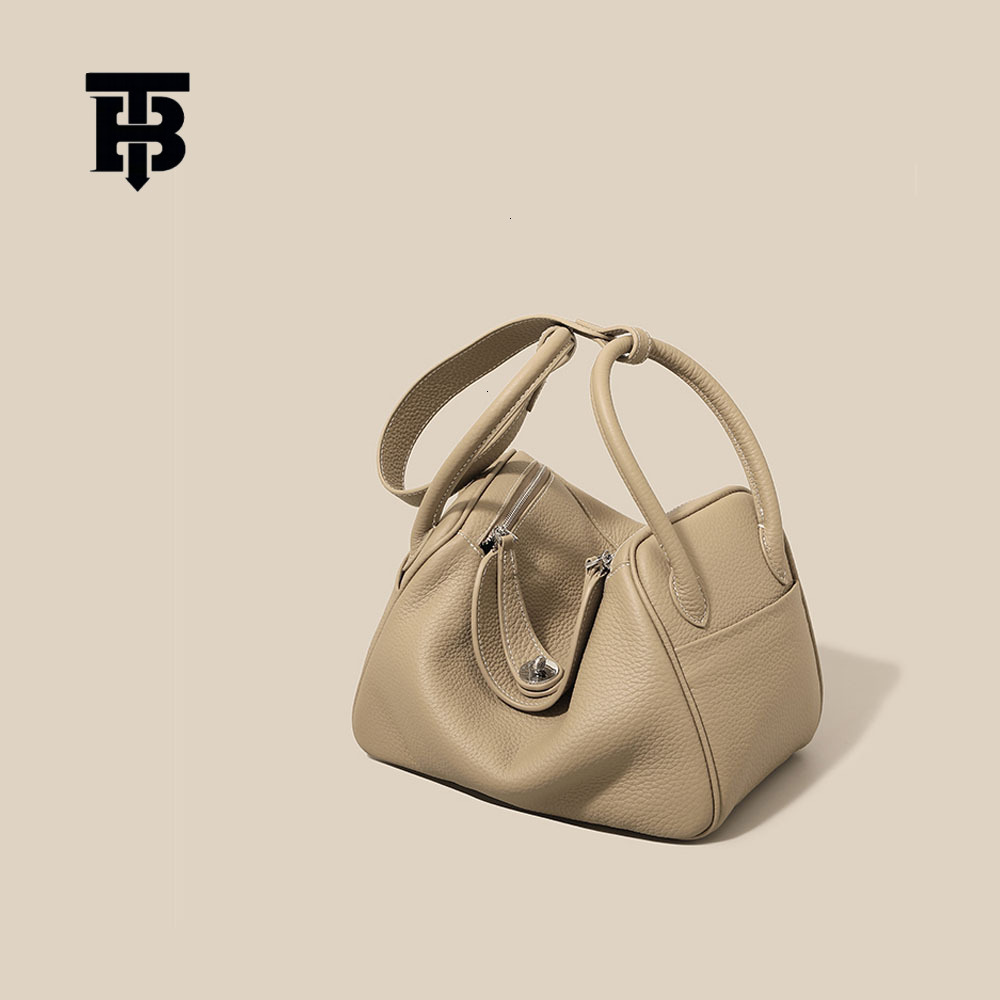 Designer Bag Doctor Genuine Leather Women's Bag 2025 Luxury Bag Handheld Top Layer Cowhide Lychee Pattern Lindy Bag Single Shoulder Handbag Medic