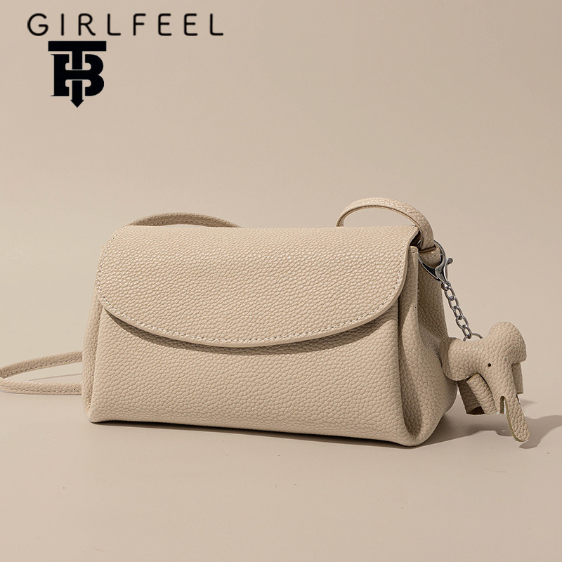 Designer Bag Gefeni Bag For Women 2025 New Trend Luxury Bag Genuine Leather Women's Bag Retro Vegetable Tanned Cowhide Phone Bag Crossbody Bag Sh