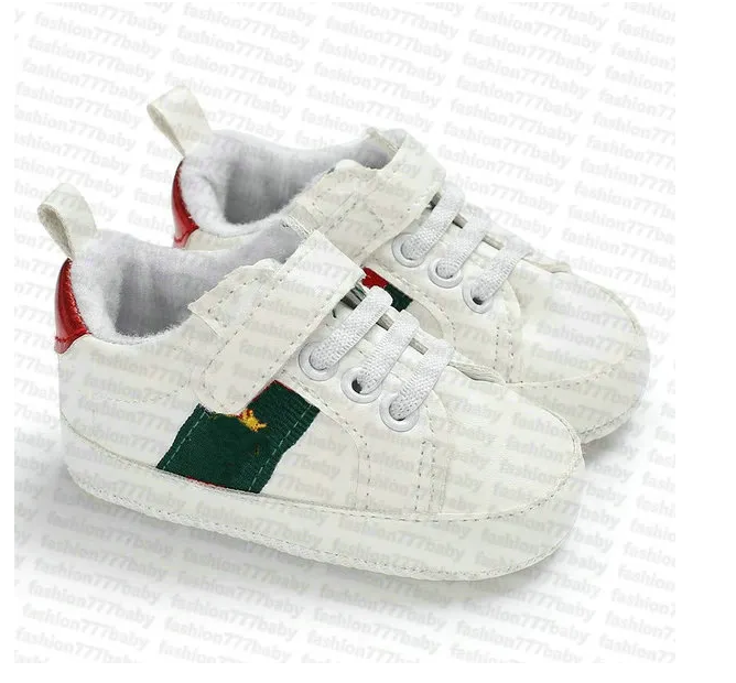 Baby Sneaker PU Leather Heart Star Non-slip Flats First Walking Shoes for Girls Boys