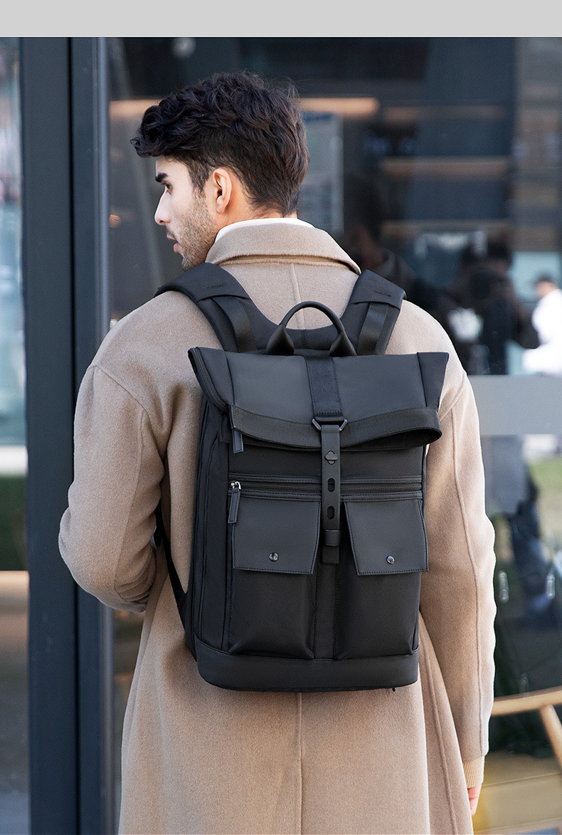 MARK RYDEN 2025 Hot New Men's Casual Business Large Capacity Backpack Student Schoolbag