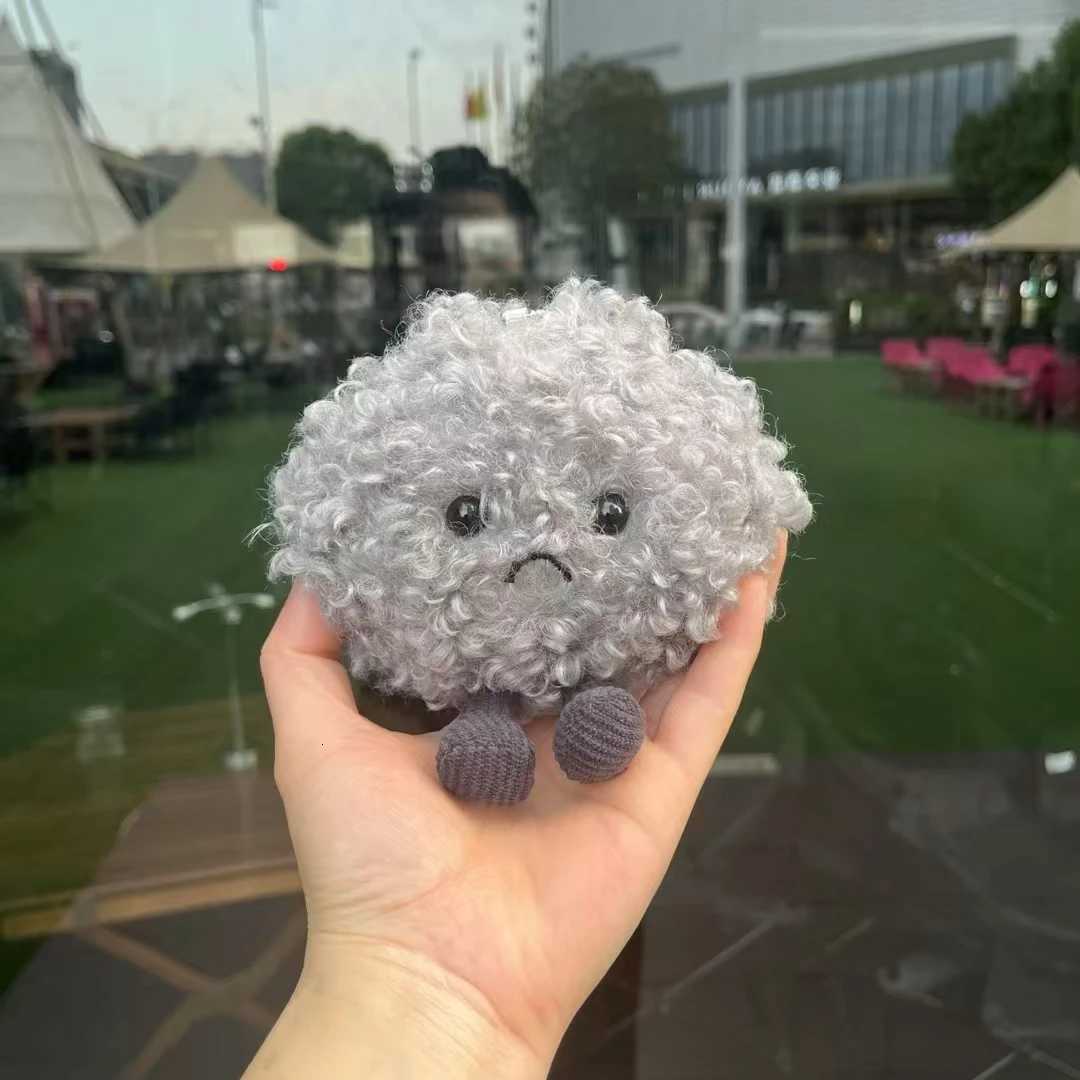 Jelly Cat 10cm Sad Clouds 10cm Pendant 10cm Gray Clouds Package Doll Companion Ornaments Pet Toys Interactive Gifts L250906