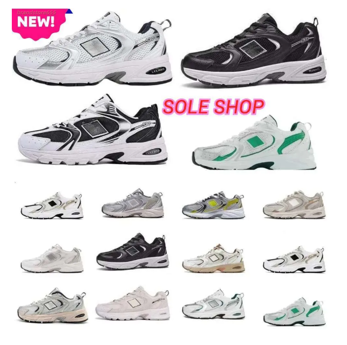 Top Quality 530 og Designer Heels Women Sports White Sier Ivory Utility Pack Grey Cream Beige Black Runner Casual Athletic Sneakers Shoes Light 36-45