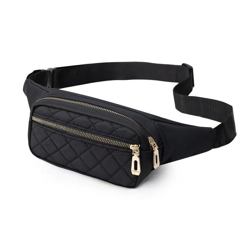 Free designer men's waist bags wholesale luxury wallet fashionable small chest bag trendy checkered chest shoulder bag multifunctional shoulder b