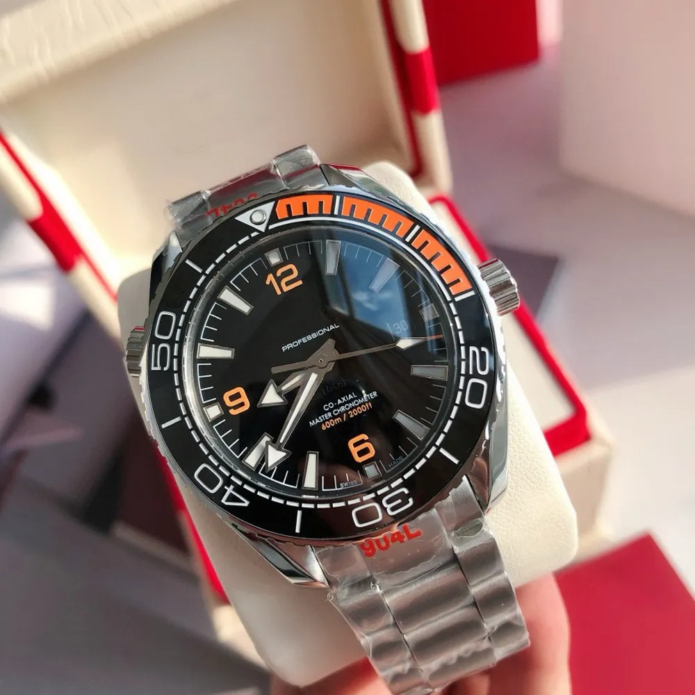 Sea Master 600 Plant Ocean 215.30.44.21.01.001 AAA+ 3A+ Quality Watches 43.5mm Mens Automatic Mechanical 2813 Movement 904L Stainless Steel Band Gift 