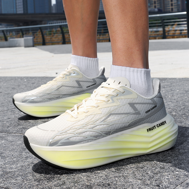 Summer Sports shoes, 2025 New Mesh Breathable Running Shoes, Lightweight Shock-Absorbing Shoes Thin Casual shoes Shock Absorption Rebound Breathable W