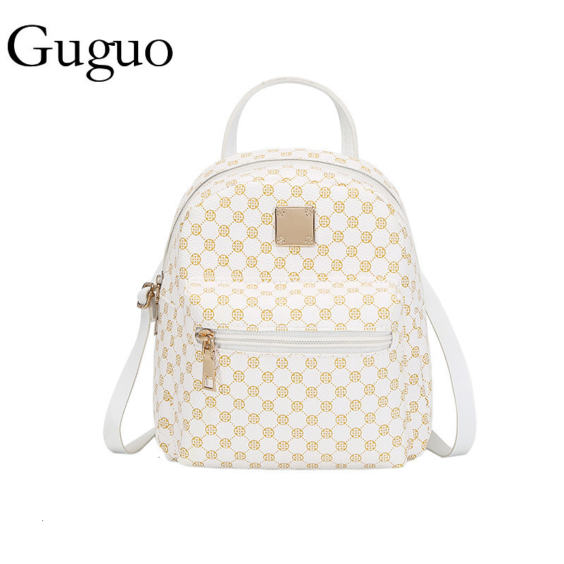 Guguo Free Shipping New Designer Bag High-end Shopping Bag Backpack Ladies Bags Trade Double Shoulder Bag Wholesale Versatile Korean Style Backpack Fo