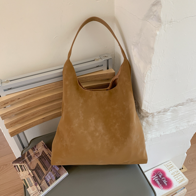 free shipping designer bags New winter frosted large capacity single shoulder commuting underarm women's tote bag