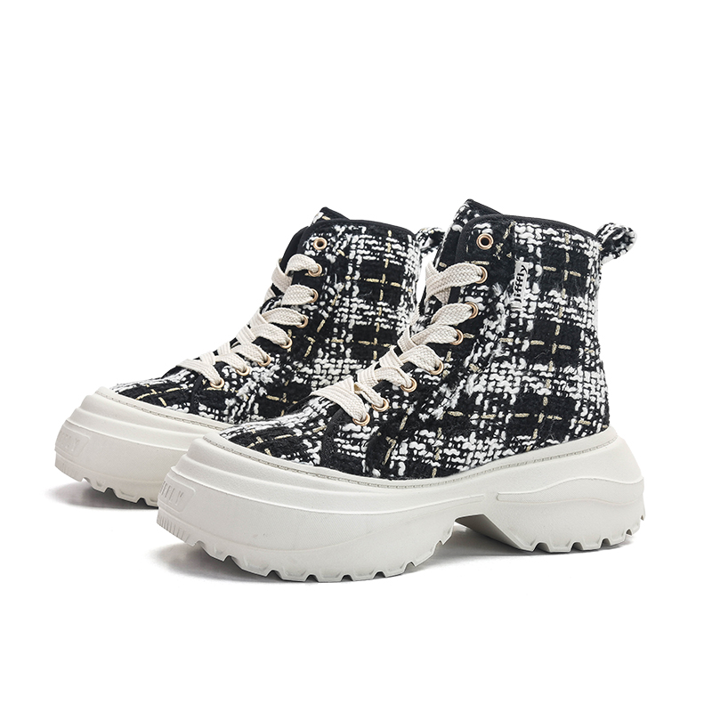 High-Quality Ladies' Fashion Footwear Trendy Elevated sock booties versatile shoes casual shoes designer shoes designer boots