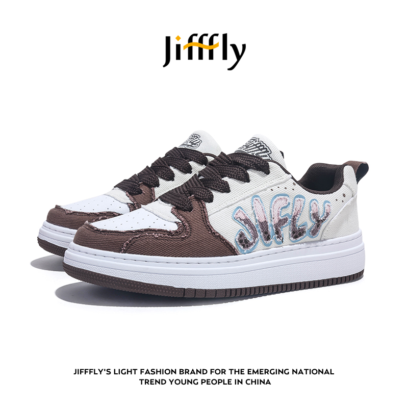 Jifffly designer shoes free shipping new high quality outdoor vintage trainer shoes trend Slip-resistant and breathable casual shoes for woman