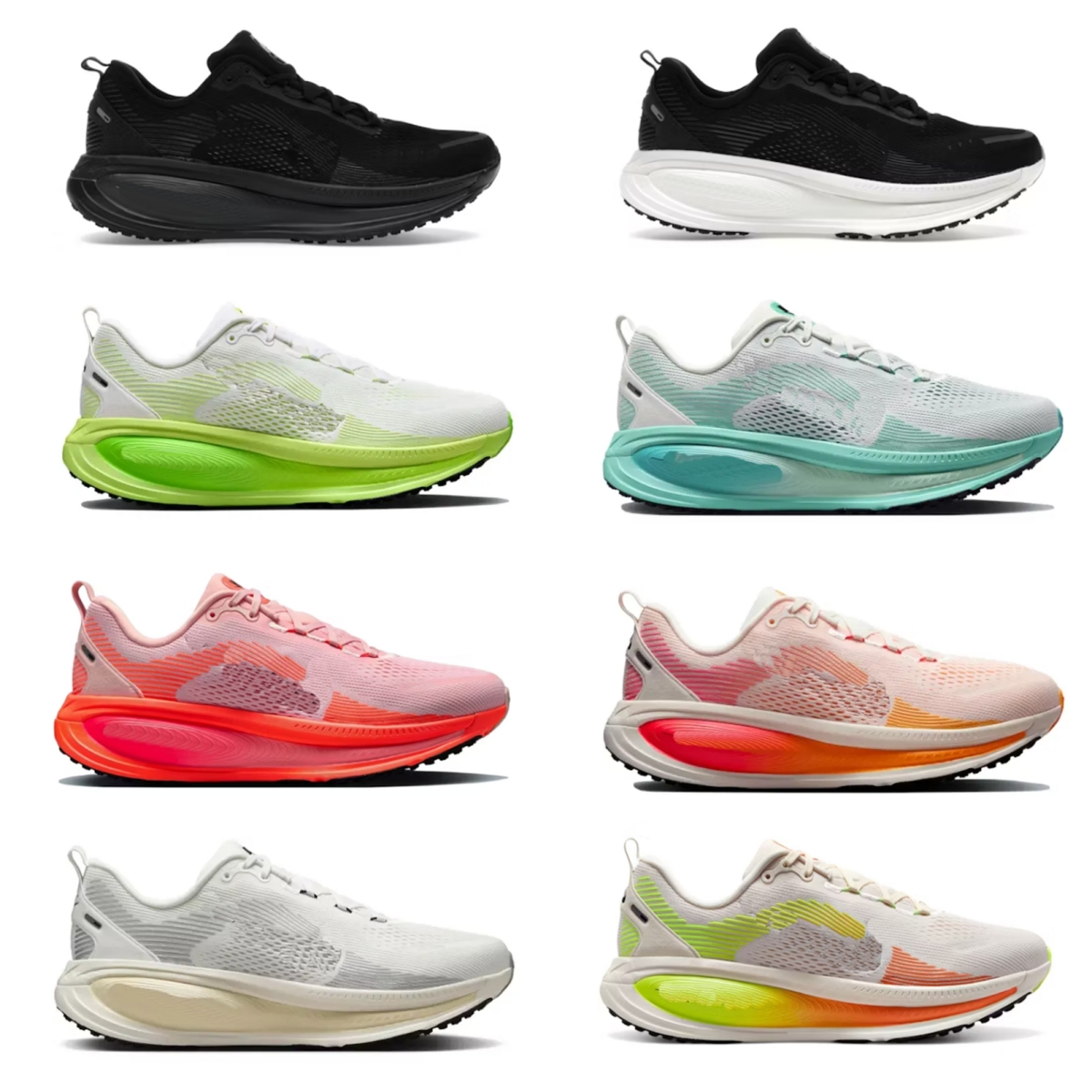 Buy Vomero 18 Running Casual Shoes for sale Sail Bright Laser Orange White Green Volt Grade school Men women Milk Dusty Cactus Geode Teal Top Quality US4-US12