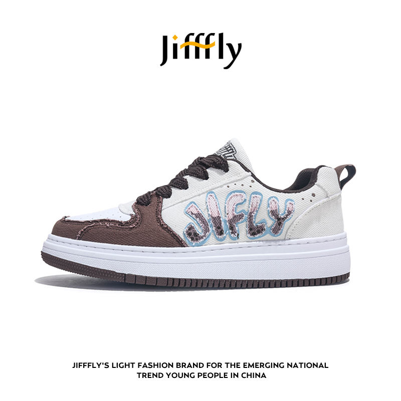 Jifffly designer shoes free shipping new high quality outdoor vintage trainer shoes trend Slip-resistant and breathable casual shoes for woman