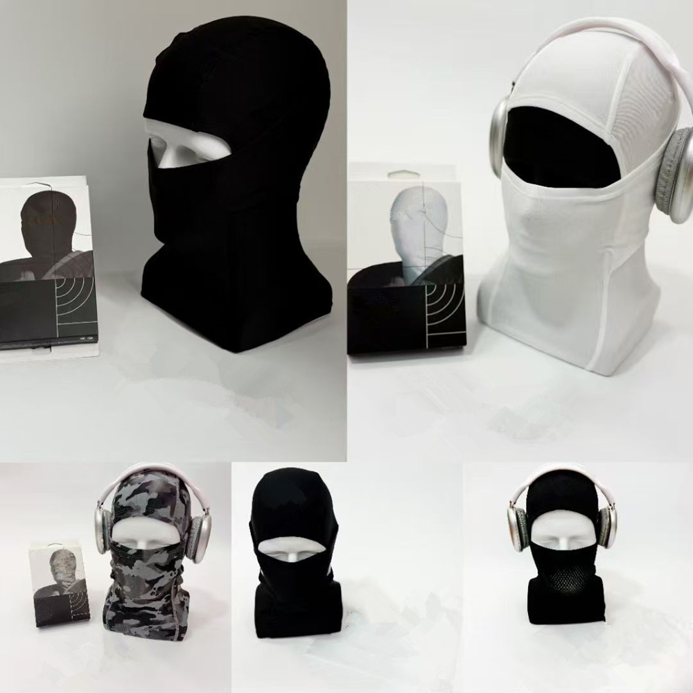 Sports Ski Mask Designer Brand Outdoor Cycling Windproof Riding Mask Headgear Brand Sports Face Masks Winter Hat Bonnet Men Neck Gaiter Head Beanie