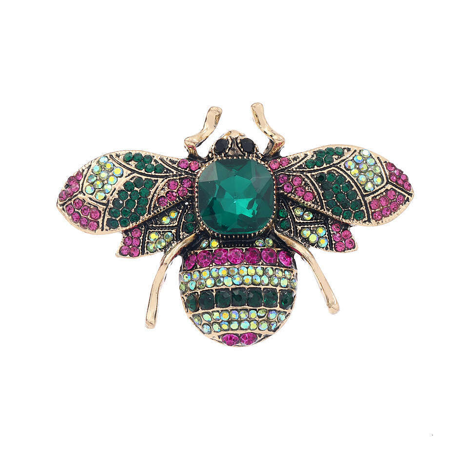 DHEssentials Newly Launched Full - diamond - adorned Bee Brooch for Women - A Stylish Accessory for Daily Outfits