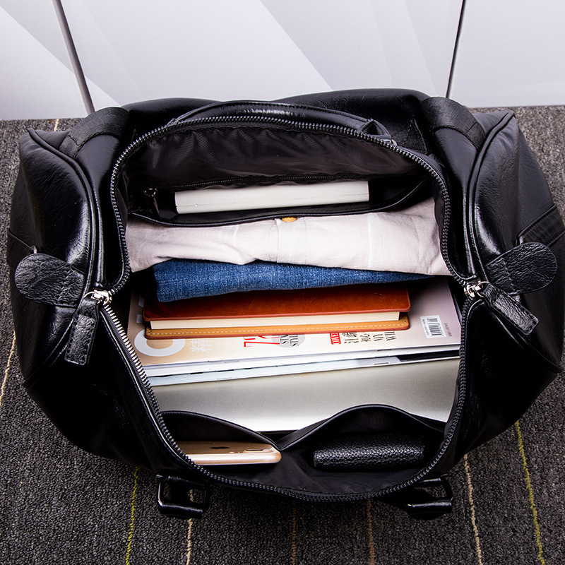 New Handheld Business Casual Men s Shoulder Bag Crossbody Bag Personalized Travel Bag Autumn Designer Bag Simple Style Rock Pattern Handbag