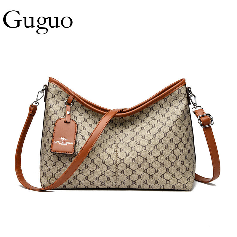Guguo Free Shipping New Designer Bag High-end Shopping Bag Large Capacity Retro Tote Bag For Women Vintage Floral Women's Bag Casual Handbag Comm