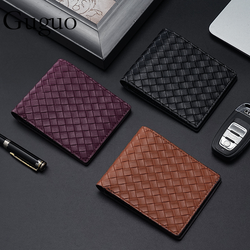 Guguo Free Shipping New Designer Bag High-end Shopping Bag Woven Pattern Cross-border Fashion Business Bag Casual Dual-use Multi-functional Storage Wa