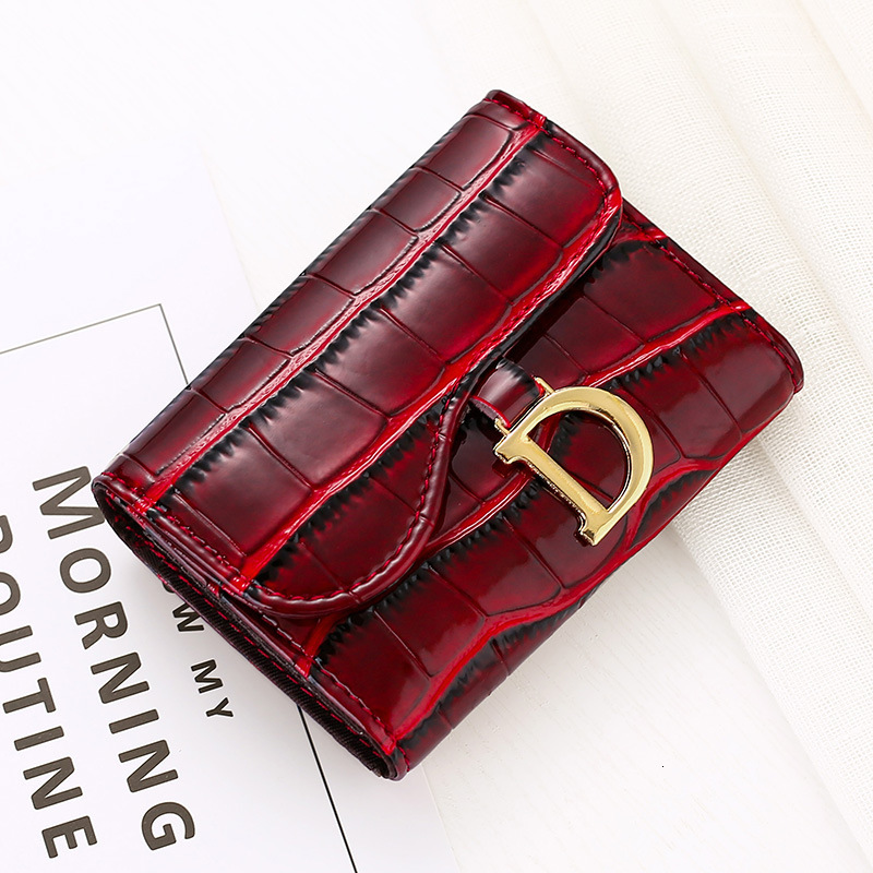 Luxury Organ Card Bag New Crocodile Pattern High end Women's Multi slot Anti theft Card Swipe Bag Multi functional Zero Wallet Compact Card Cover