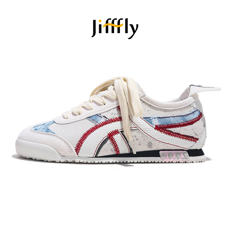 Jifffly designer shoes free shipping new high quality outdoor vintage trainer shoes trend Height increasing and breathable casual shoes for woman and 