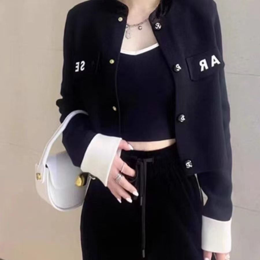 luxury Women's sweaters Crew Neck long sleeve spring cardigan designer sweater women Clothing