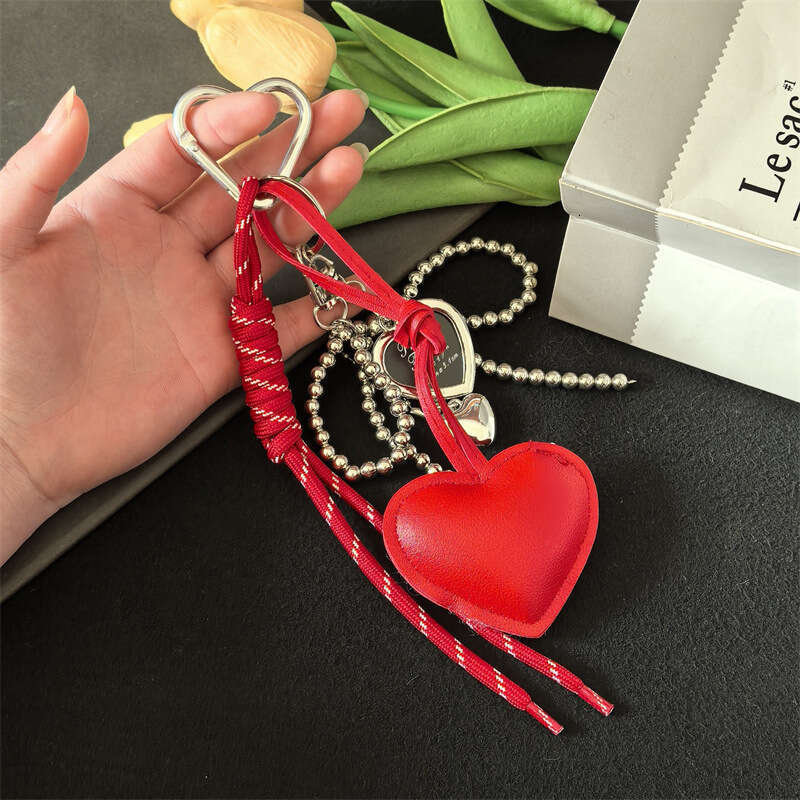 DHpet_wholesale New Trendy Miu-style Bag Charm - Korean Braided Decor, DIY Keychain Accessory