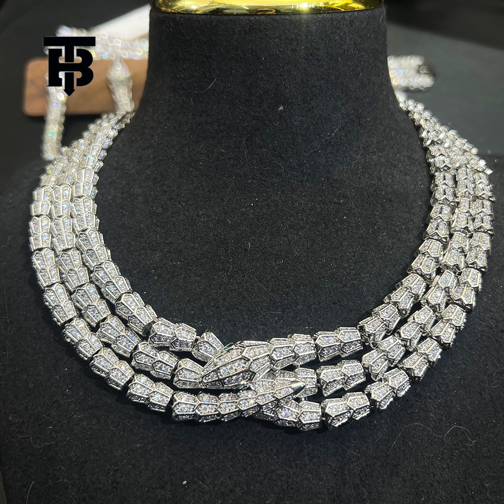 TB BHULAMTE Designer Women's Jewelry Three Layer Spirit Snake Exquisite Necklace Jewelry Set Ins Hot Selling High End Bracelet Earrings