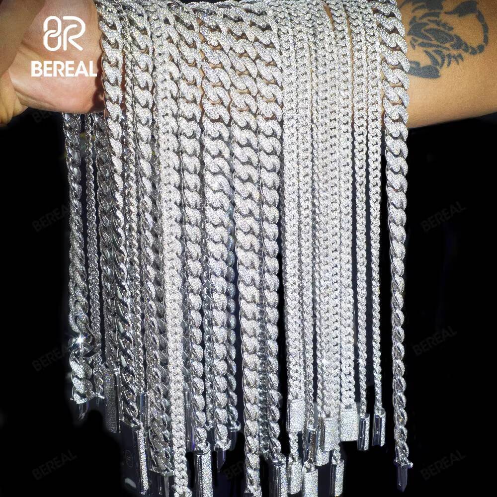 Unique Wholesale 14MM VVS Diamond Cuban Chain Bracelet for a Stylish Statement