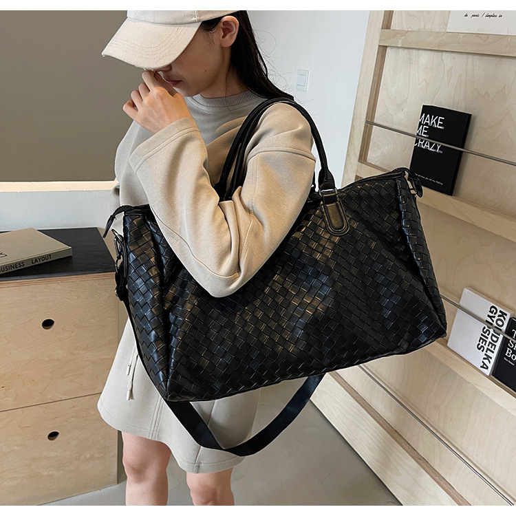 Vintage Travel Bag For Men Large Capacity Business Travel Handbag For Women Airplane Luggage PU Leather Sports And Fitness Bag Autumn Designer Bag