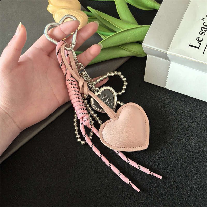 DHpet_wholesale New Trendy Miu-style Bag Charm - Korean Braided Decor, DIY Keychain Accessory
