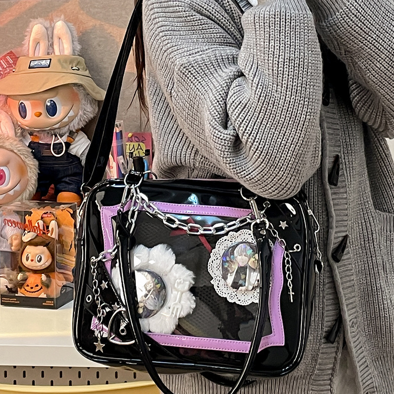 2025 autumn new sweet and spicy girl subculture crossbody bag niche design versatile bag trendy women's shoulder bag designer bag