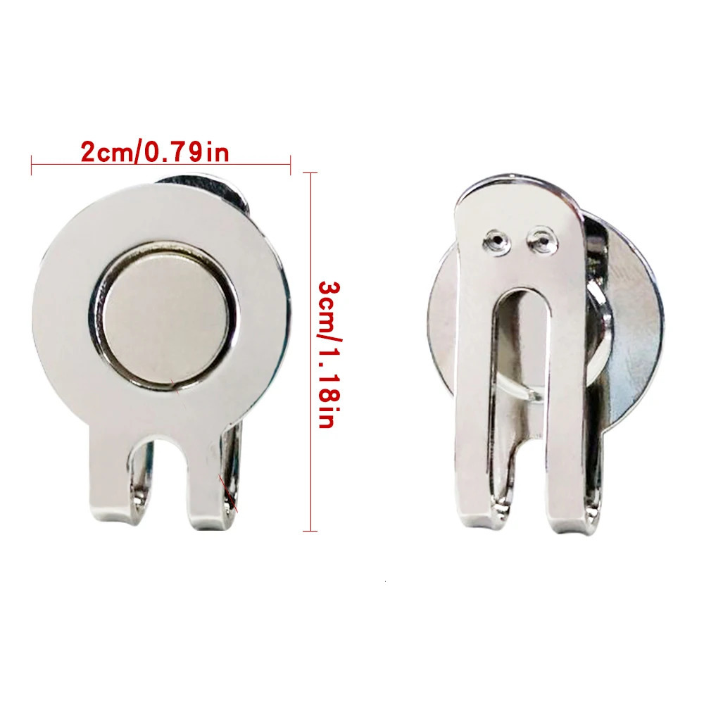 Golf Ball Marker Hat Clip With Magnet Mark One Putt Putting Alignment Aiming Cap Clips Drop Ship 250906