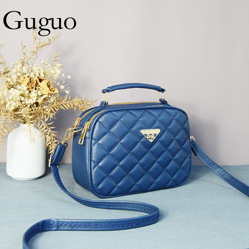Guguo Free Shipping New High-end Shopping Women's Fashion Crossbody Handbag Small Square Bag Texture Niche Ladies Shoulder Z260124
