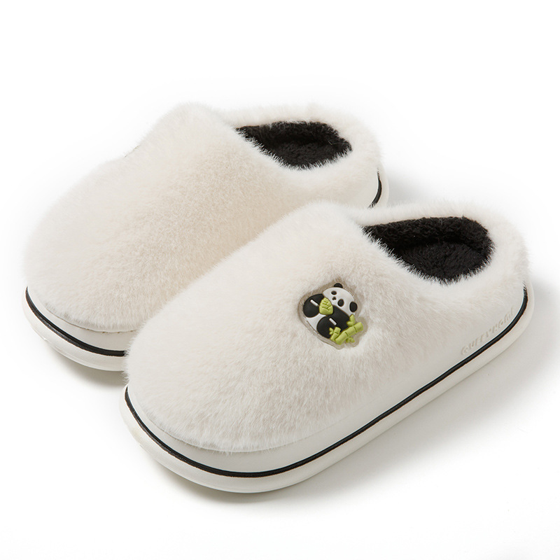 free shipping designer sandals platform 8cm keep warm slippers women's new outdoor cotton slippers