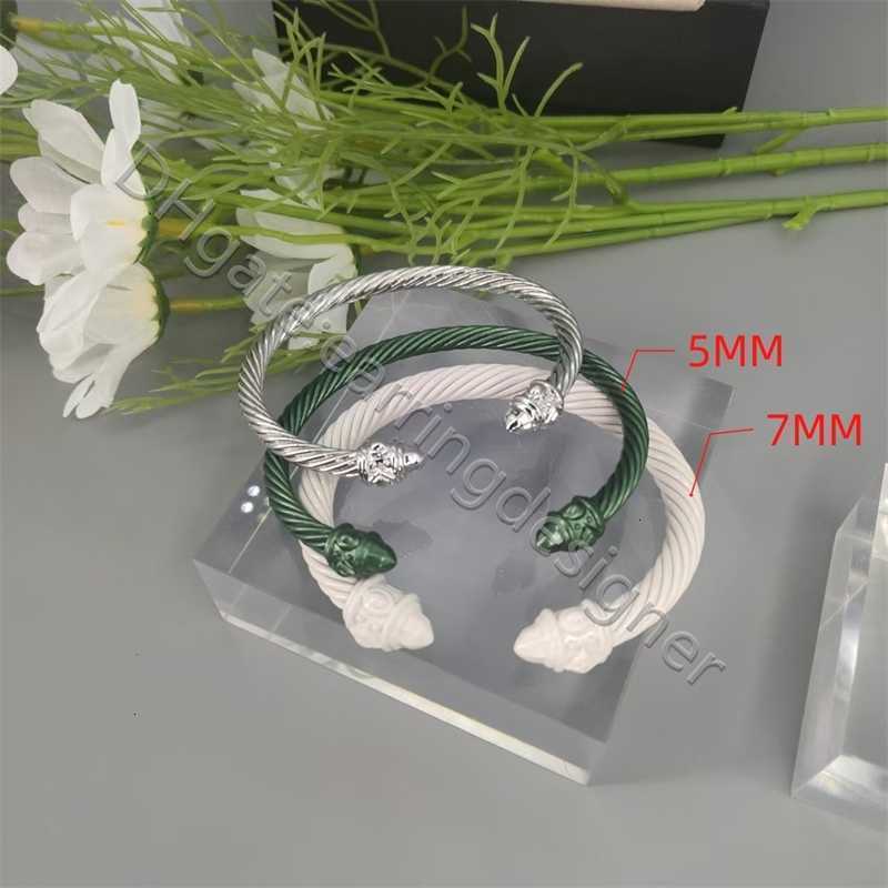 5/7MM bracelets designer bracelet Anniversary Gift colorful Fashion Accessories Bangles multicolor 925 Silver plated cuff men wedding gifts women Engagement
