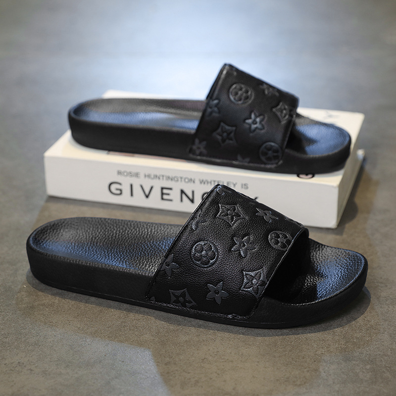 Designer Slippers Cross-border plus-size Southeast Asia 2025 New style one-piece slippers for outerwear soft-soled summer men's beach sandals fre