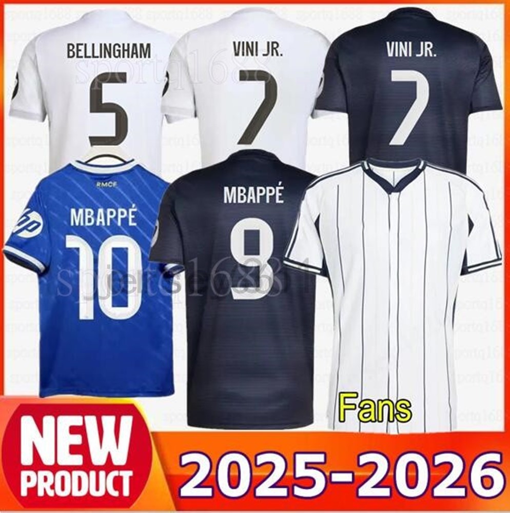 25 26 BELLINGHAM Real 4th Madrids soccer Jerseys 2025 MBAPPE TRENT VINI JR RODRYGO RUDIGER HUIJSEN VALVERDE CAMAVINGA MODRIC kids kit Football shirt uniforms