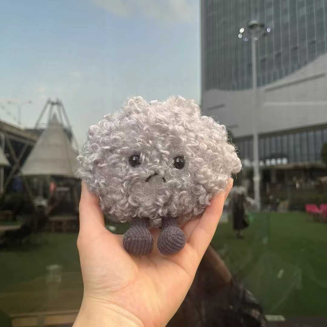 Jelly Cat 10cm Sad Clouds 10cm Pendant 10cm Gray Clouds Package Doll Companion Ornaments Pet Toys Interactive Gifts L250906