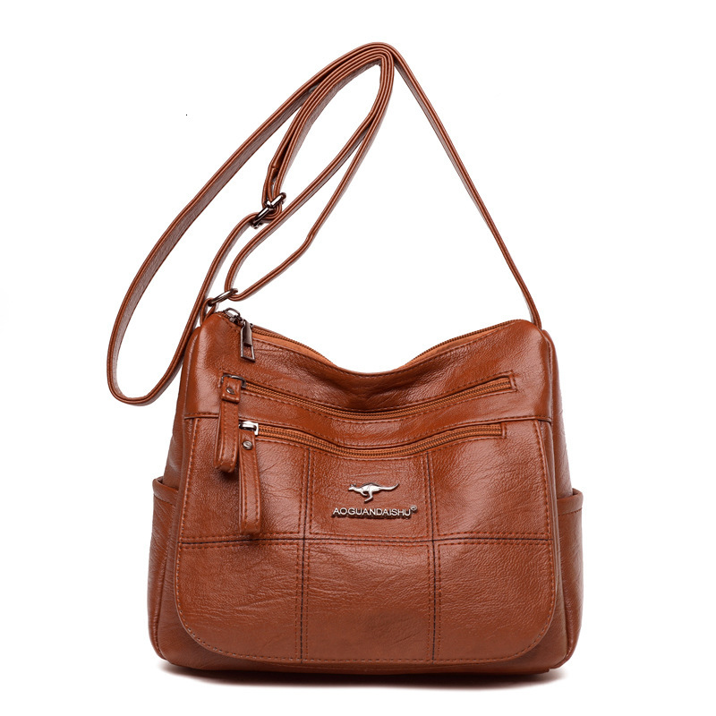 Retro Small Square Designer Casual Handbag Fashionable Women's Shoulder Width Commuting Crossbody Tote Bag Purse Wallet