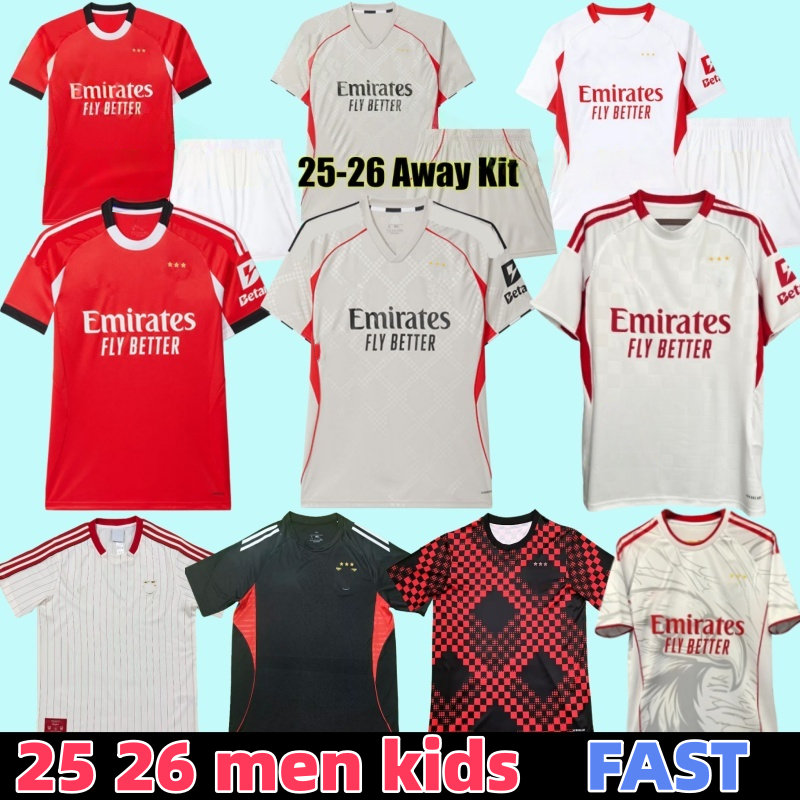 Fans beNfIcAS jersey 25 26 AKTURKOGLU Di Maria KOKCU PAVLIDIS 2025 Special Edition men kids kit AMDOUNI AURSNES BARREIRO FLORENTINO football shirt