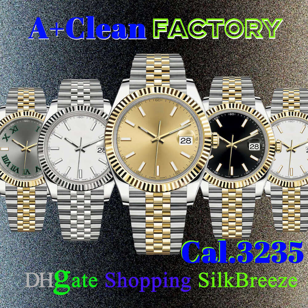 Men's Designer Luxury Watch cal.2813/3235 Automatic Watch 41mm Dial Stainless Steel Folding Strap Waterproof 100m Date Display 5a High-quality Watch U1 Factory