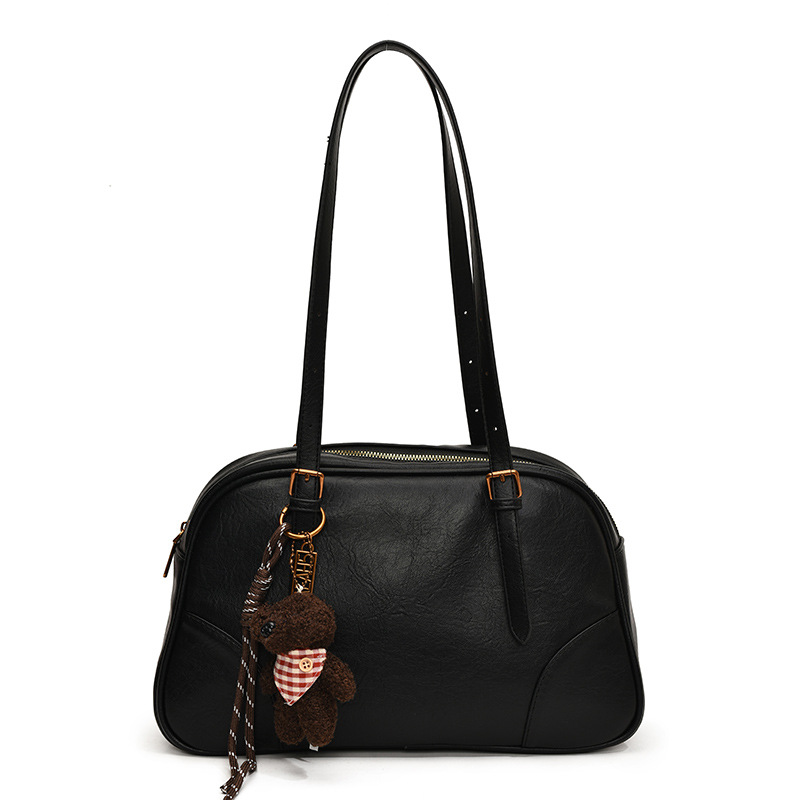 Designer bag free shipping Shoulder Bags Fashionable daily wear solid color shoulder bag versatile for commuting leisure large capacity bag for women